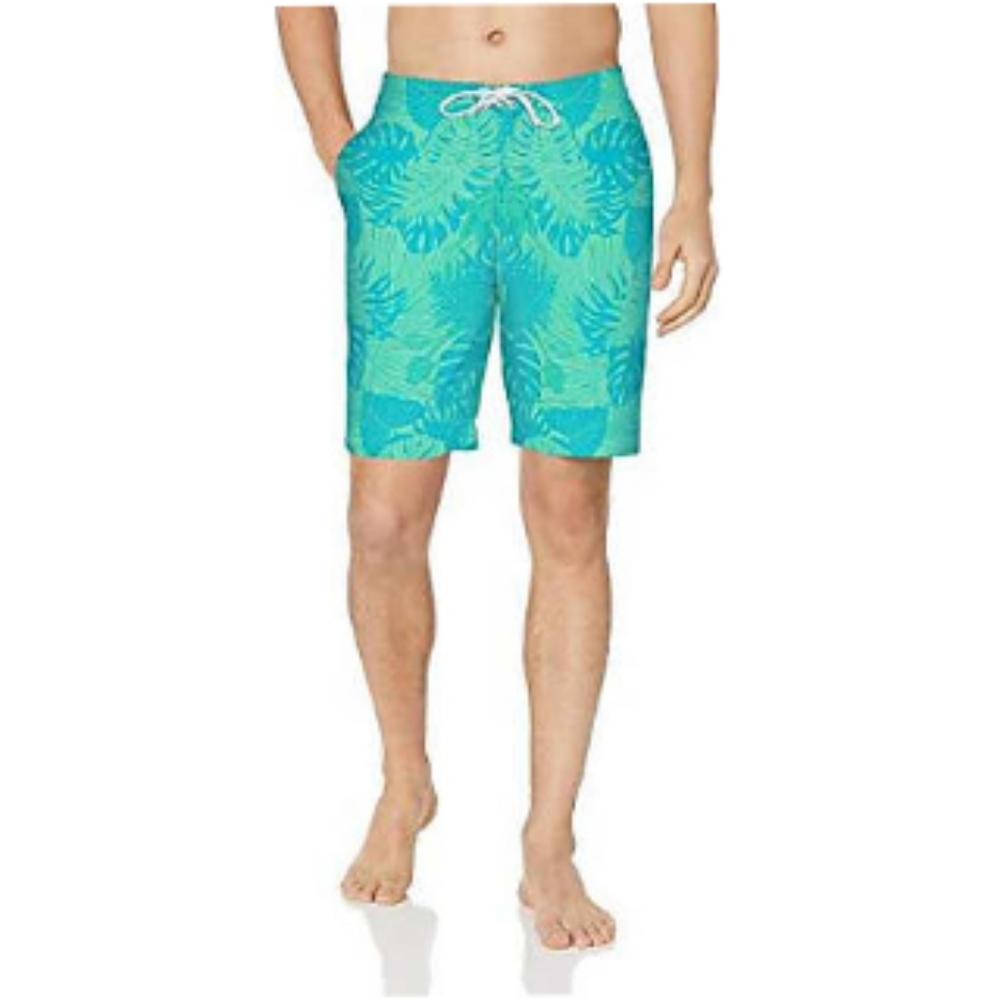 28 Palms Tropical Hawaiian Print Swim Trunks 34